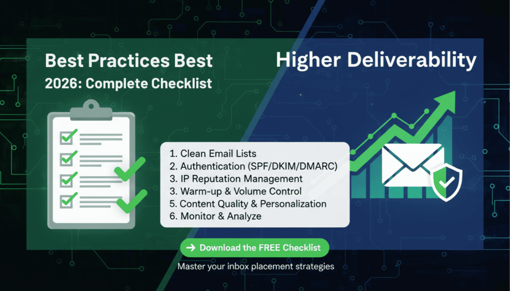Master email deliverability best practices in 2025 with our complete checklist. Boost inbox placement, authentication, reputation, and engagement rates today.