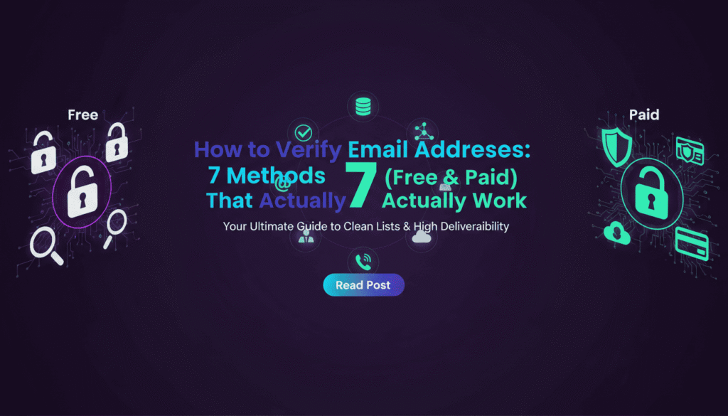 How to Verify Email Addresses – 7 Methods | BounceChecker