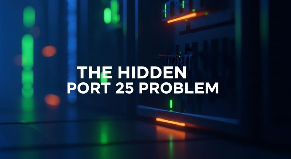 Discover why Port 25 blocking destroys email deliverability. Learn how to achieve 99.99% accuracy and fix your sender reputation in 2025.