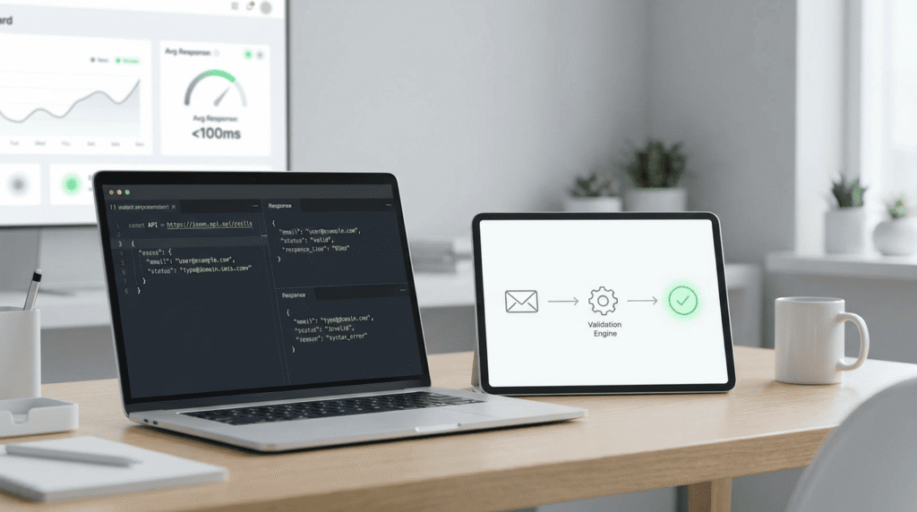 Learn how to implement real-time email validation with code examples, APIs, and best practices to improve data quality and reduce bounce rates effectively.